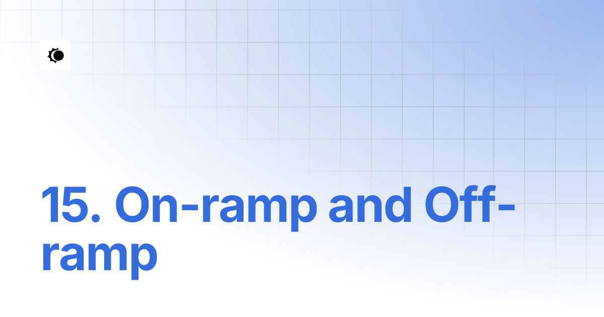 15. On-ramp and Off-ramp | INTMAX WALLET